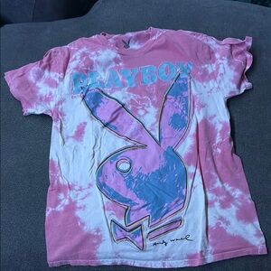 Playboy Pink Tie-Dye Kids T-Shirt
